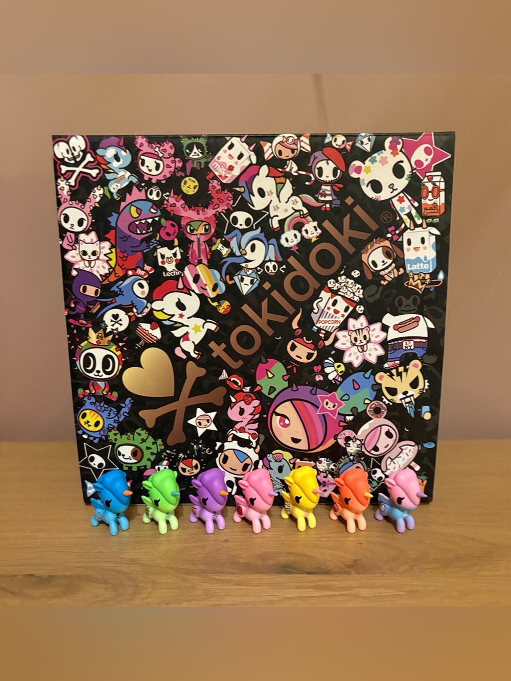 2 tokidoki Lil' Rainbow + Lil' Galaxy Unicorno *Full Set of Commons incl Chaser*
